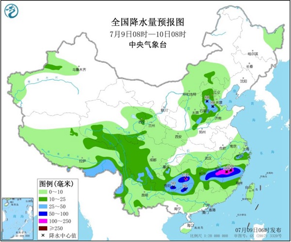 南方【4省】仍有大暴雨 华北大范围降雨来袭