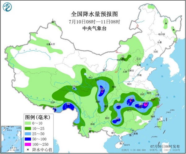 南方【4省】仍有大暴雨 华北大范围降雨来袭